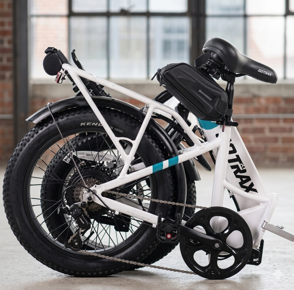 R2V2 Foldable Electric Bike 20*3.0" 32KPH | 64KM Range