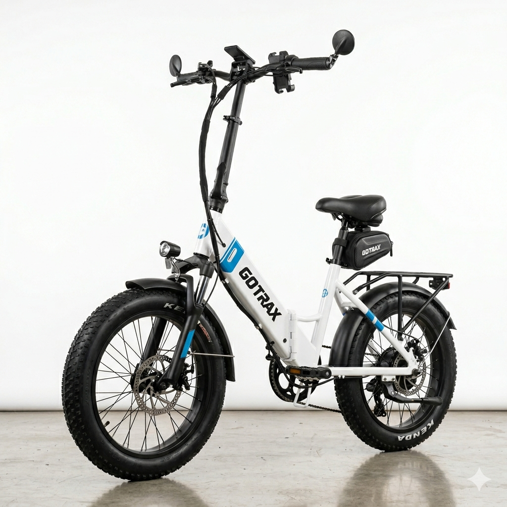 R2V2 Foldable Electric Bike 20*3.0" 32KPH | 64KM Range